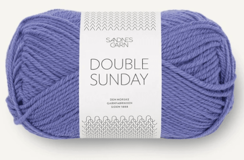 DOUBLE SUNDAY BLÅ IRIS 5535