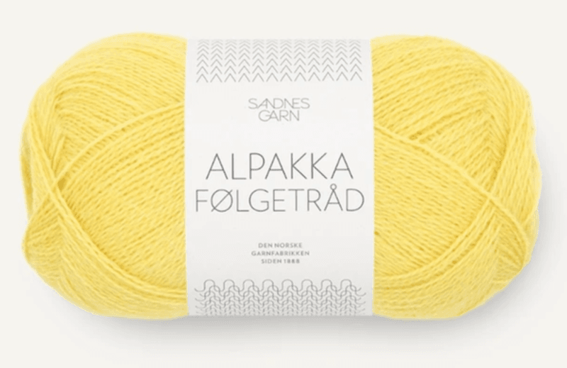ALPAKKA FØLGETRÅD LEMON 9004