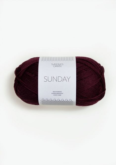 Hovedbilde Sunday Dyp Burgunder 4372