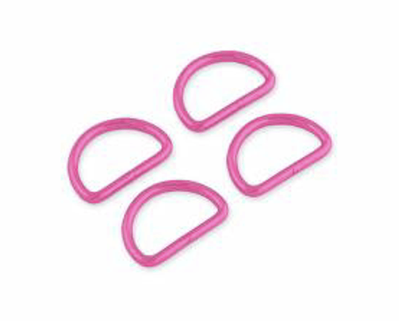 Four Tula Pink 1in D-Rings