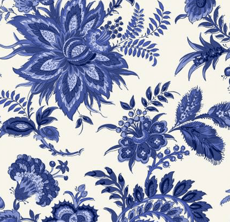 Cream Large Floral