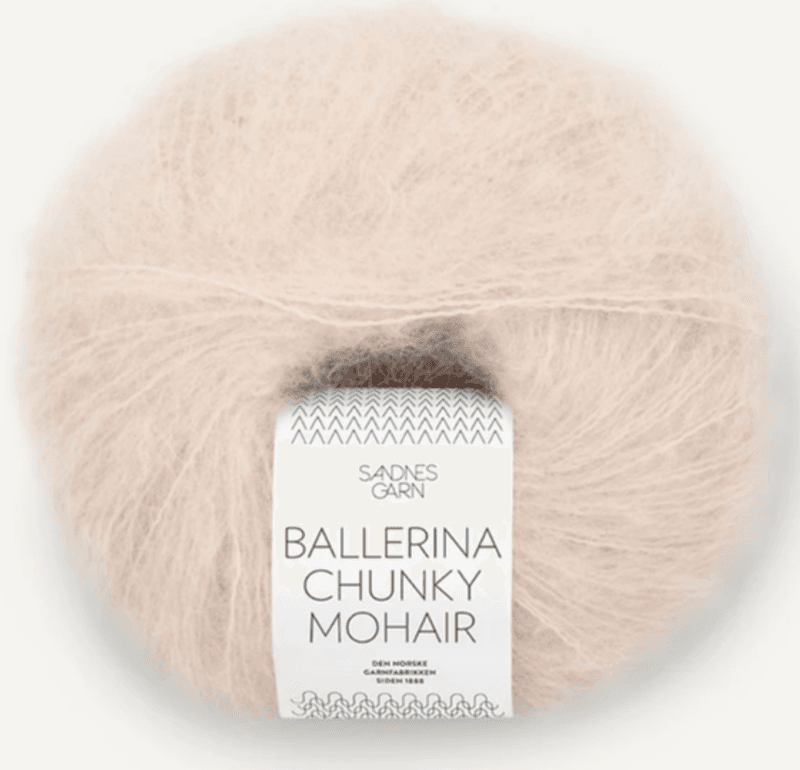 BALLERINA CHUNKY MOHAIR MARSIPAN 2321