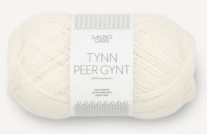 Hovedbilde TYNN PEER GYNT HVIT 1002
