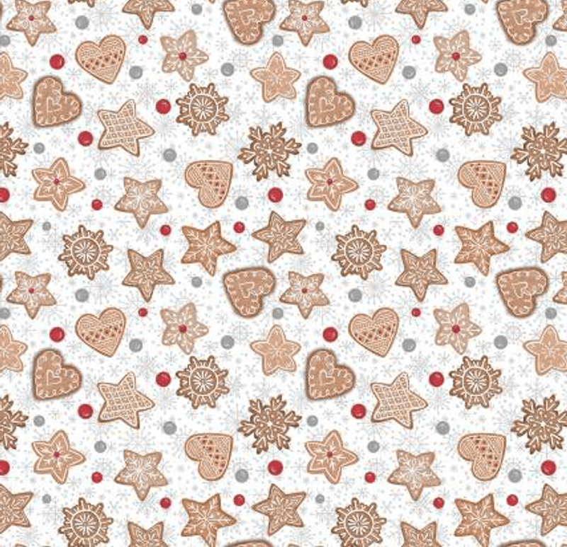 White Cookie Toss Christmas