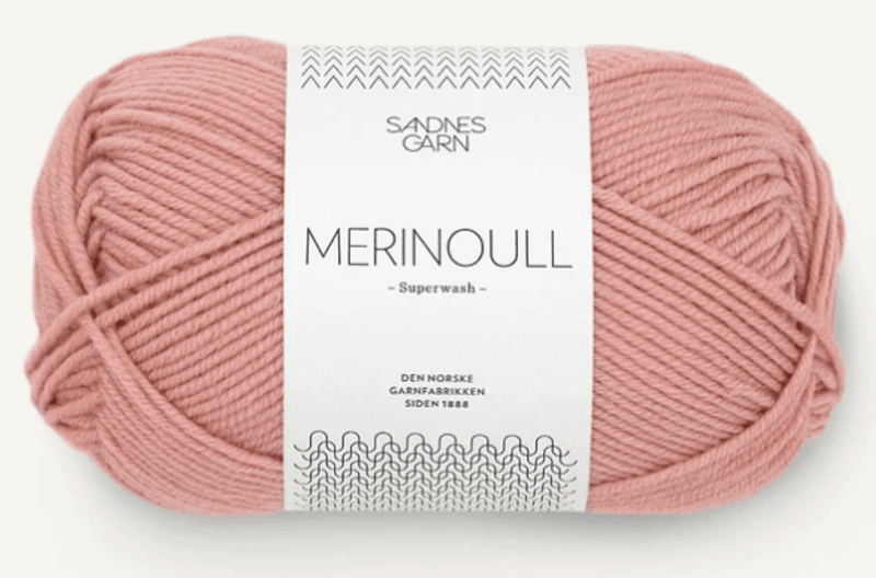Sandnes Garn MERINOULL FERSKENBLOMST 4033
