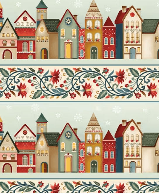 Hovedbilde Cream Multi Border Stripe 24 x 44 inches